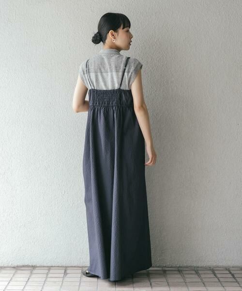 KBF / ケービーエフ ワンピース | ドロストチェックキャミワンピース | 詳細11