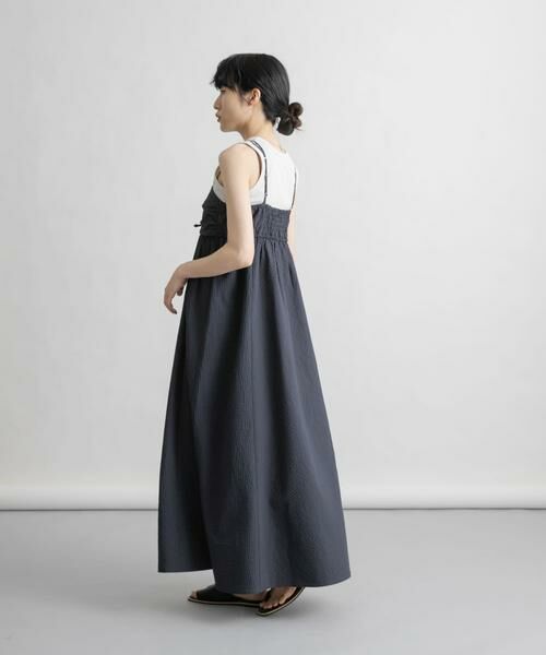 KBF / ケービーエフ ワンピース | ドロストチェックキャミワンピース | 詳細15