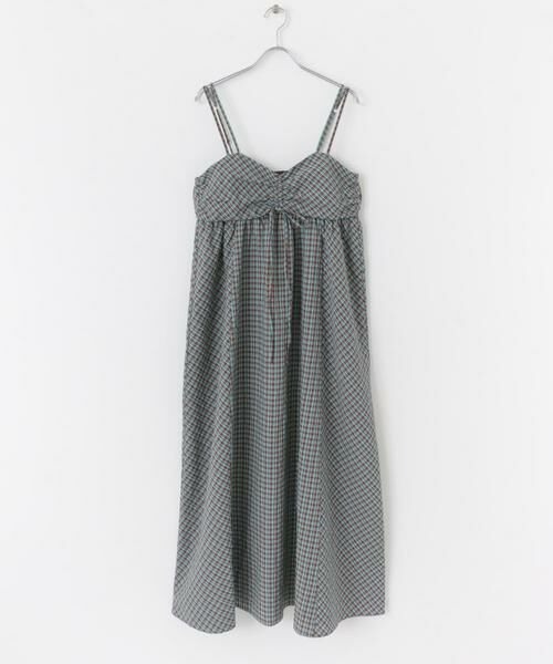 KBF / ケービーエフ ワンピース | ドロストチェックキャミワンピース | 詳細28