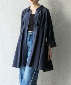 KBF / ケービーエフ ワンピース | カーブギャザーミニワンピース