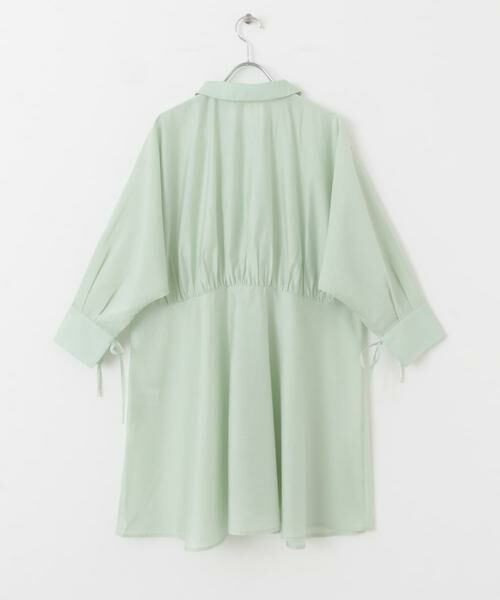 KBF / ケービーエフ ワンピース | カーブギャザーミニワンピース | 詳細11