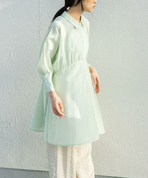 KBF / ケービーエフ ワンピース | カーブギャザーミニワンピース | 詳細2