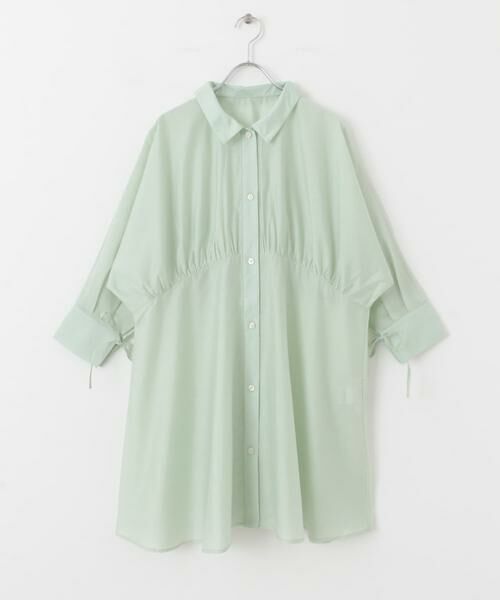 KBF / ケービーエフ ワンピース | カーブギャザーミニワンピース | 詳細9