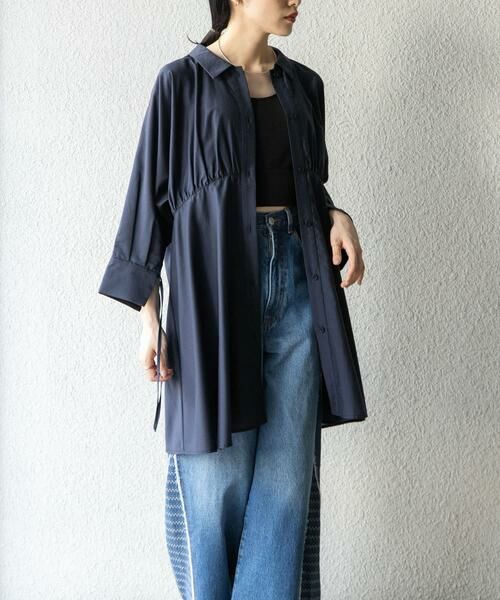 KBF / ケービーエフ ワンピース | カーブギャザーミニワンピース | 詳細15