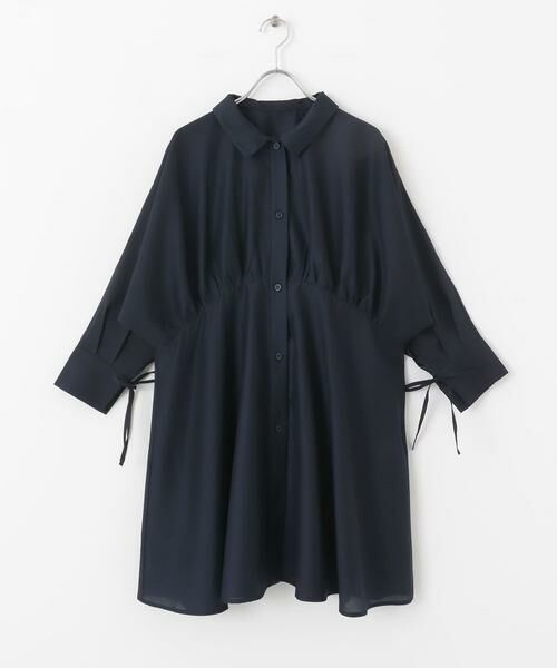 KBF / ケービーエフ ワンピース | カーブギャザーミニワンピース | 詳細24