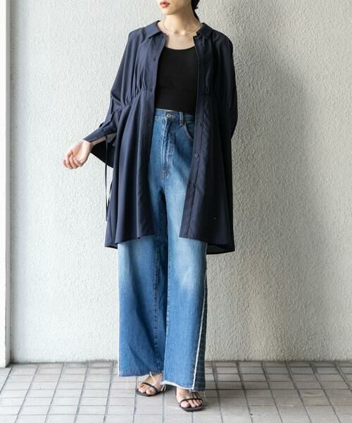 KBF / ケービーエフ ワンピース | カーブギャザーミニワンピース | 詳細17