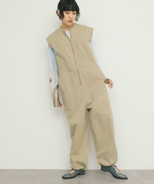KBF / ケービーエフ サロペット・オールインワン | フロントZIPジャンプスーツ | 詳細6