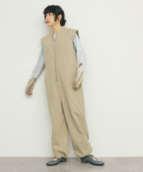 KBF / ケービーエフ サロペット・オールインワン | フロントZIPジャンプスーツ | 詳細9
