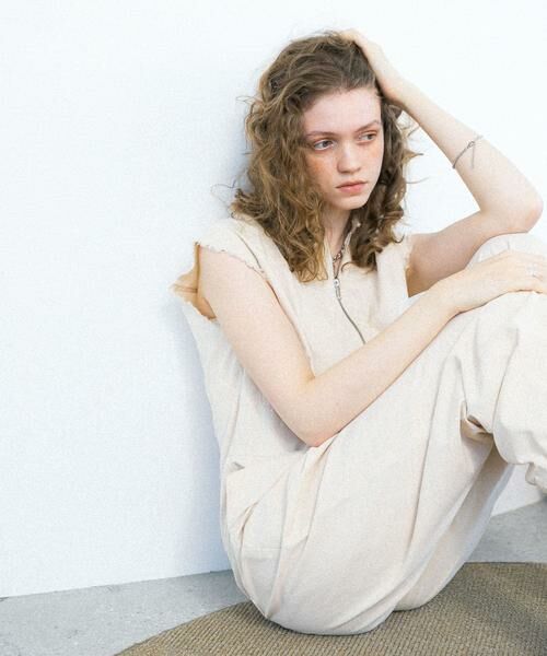 KBF / ケービーエフ サロペット・オールインワン | フロントZIPジャンプスーツ | 詳細14