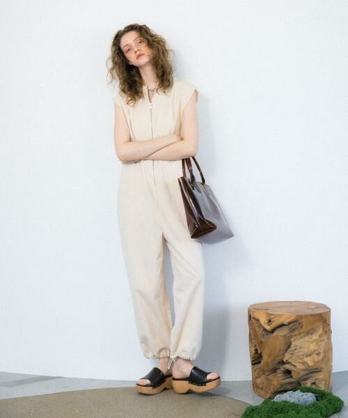 KBF / ケービーエフ サロペット・オールインワン | フロントZIPジャンプスーツ | 詳細15