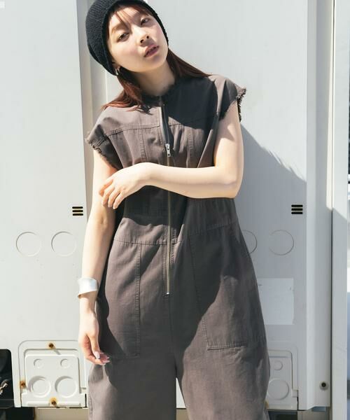 KBF / ケービーエフ サロペット・オールインワン | フロントZIPジャンプスーツ | 詳細29