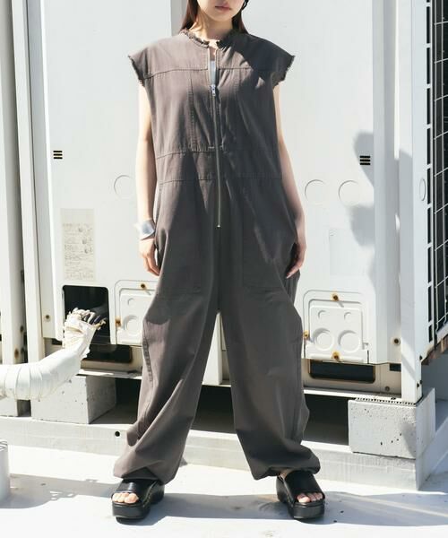 KBF / ケービーエフ サロペット・オールインワン | フロントZIPジャンプスーツ | 詳細30