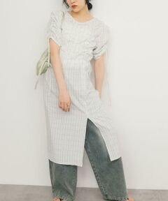 KBF / ケービーエフ ワンピース | ランダムシャーリングチェックワンピース