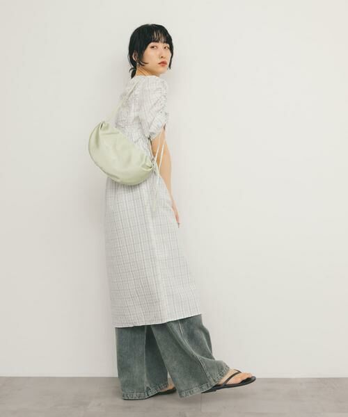 KBF / ケービーエフ ワンピース | ランダムシャーリングチェックワンピース | 詳細7