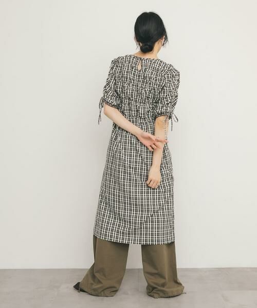 KBF / ケービーエフ ワンピース | ランダムシャーリングチェックワンピース | 詳細14