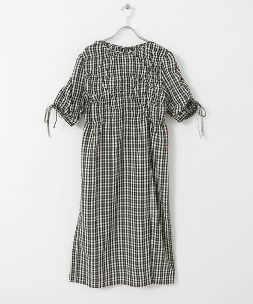 KBF / ケービーエフ ワンピース | ランダムシャーリングチェックワンピース | 詳細17