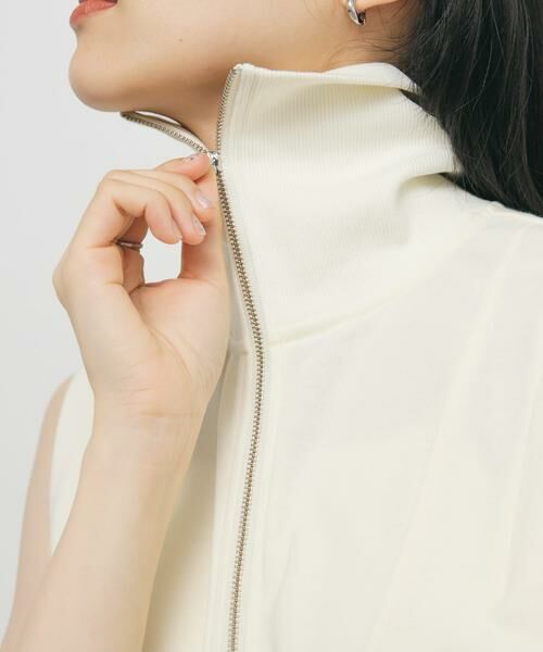 KBF / ケービーエフ ワンピース | ハーフZIPカットワンピース | 詳細15