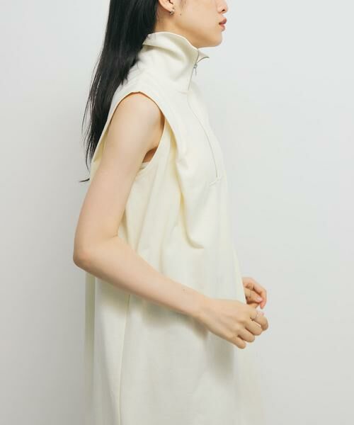 KBF / ケービーエフ ワンピース | ハーフZIPカットワンピース | 詳細17