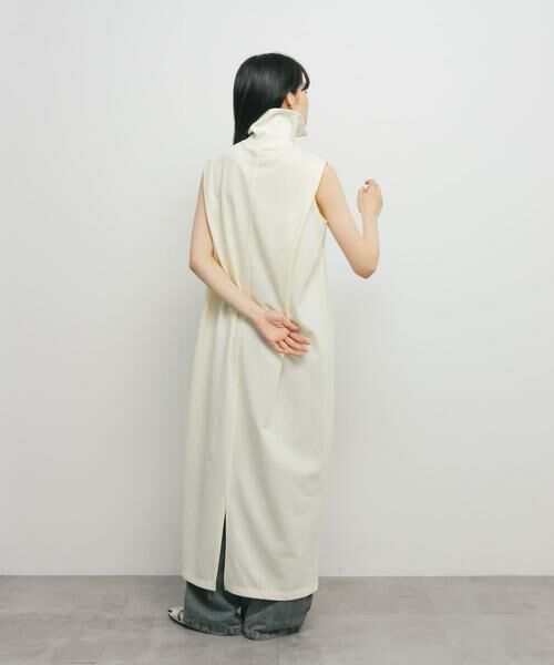 KBF / ケービーエフ ワンピース | ハーフZIPカットワンピース | 詳細21