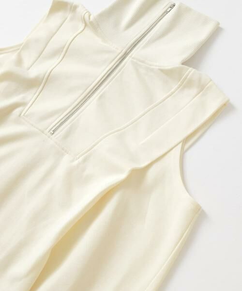 KBF / ケービーエフ ワンピース | ハーフZIPカットワンピース | 詳細23