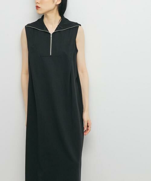 KBF / ケービーエフ ワンピース | ハーフZIPカットワンピース | 詳細24