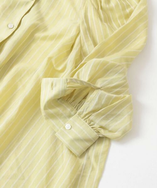 KBF / ケービーエフ ワンピース | ボリュームスリーブストライプミニワンピース | 詳細12