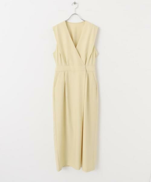 KBF / ケービーエフ ワンピース | カシュクールラップジャンパースカート | 詳細7