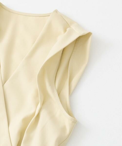 KBF / ケービーエフ ワンピース | カシュクールラップジャンパースカート | 詳細9