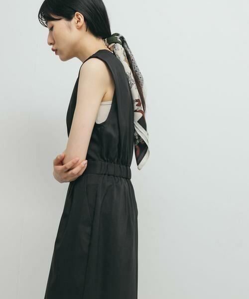 KBF / ケービーエフ ワンピース | カシュクールラップジャンパースカート | 詳細22