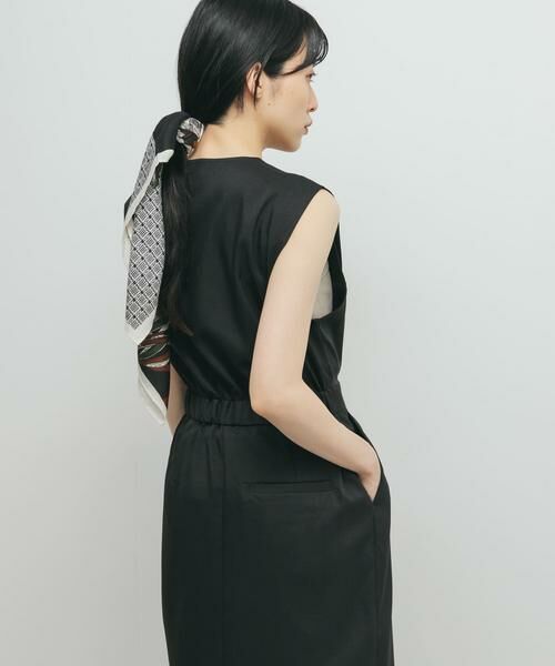 KBF / ケービーエフ ワンピース | カシュクールラップジャンパースカート | 詳細23