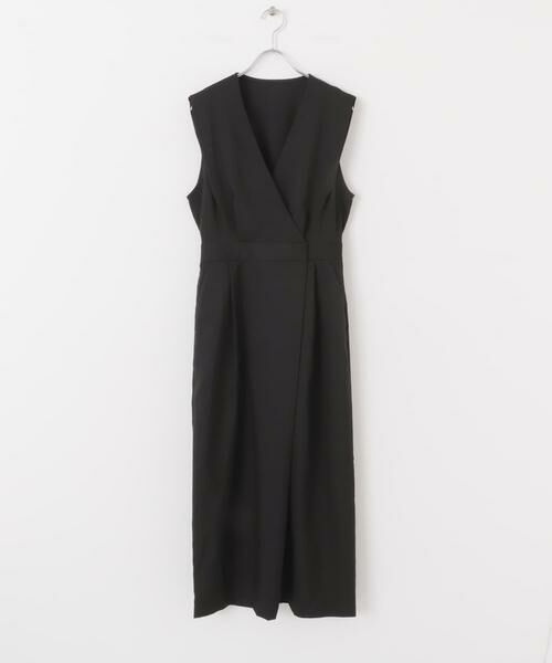 KBF / ケービーエフ ワンピース | カシュクールラップジャンパースカート | 詳細29