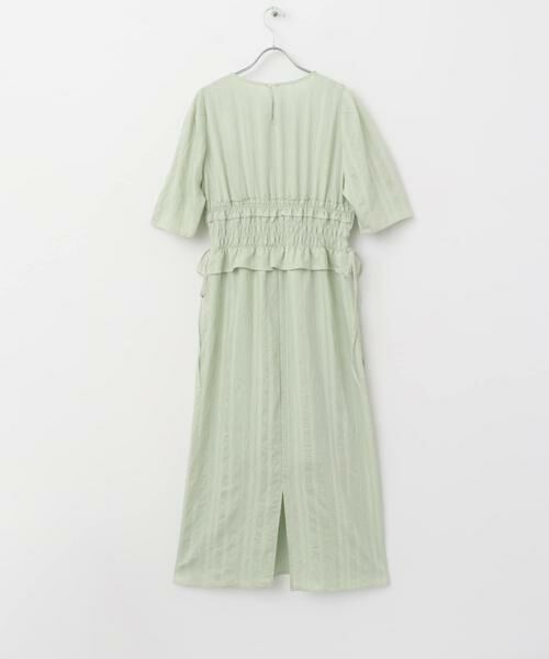 KBF / ケービーエフ ワンピース | フリルシャーリングドッキングワンピース | 詳細9