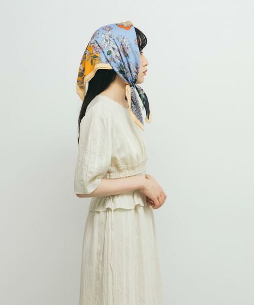 KBF / ケービーエフ ワンピース | フリルシャーリングドッキングワンピース | 詳細25