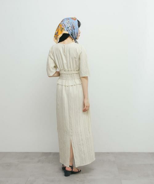 KBF / ケービーエフ ワンピース | フリルシャーリングドッキングワンピース | 詳細29