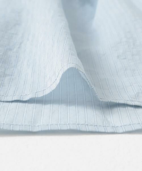 KBF / ケービーエフ ワンピース | ウエストタックシアーストライプミニワンピース | 詳細10