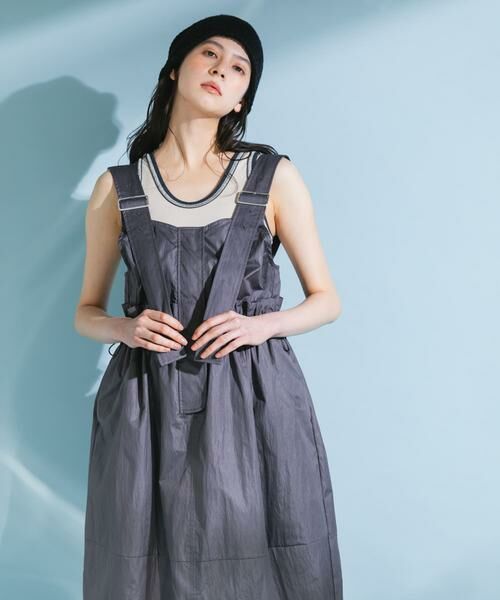 KBF / ケービーエフ ワンピース | ミリタリージャンパースカート | 詳細25