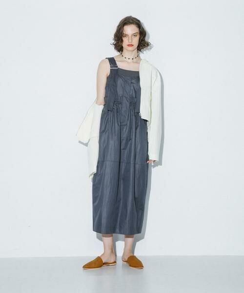 KBF / ケービーエフ ワンピース | ミリタリージャンパースカート | 詳細27