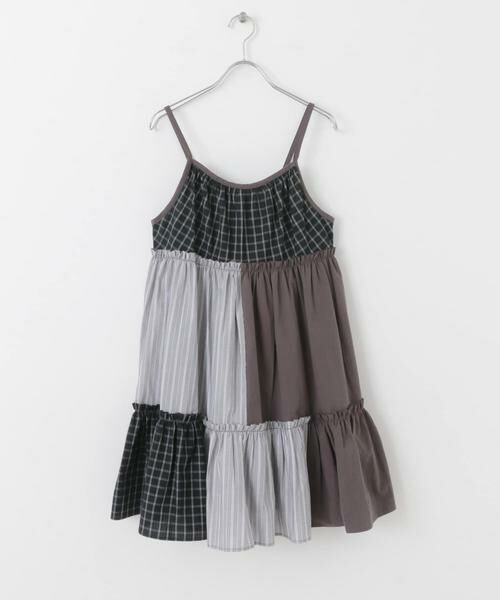 KBF / ケービーエフ ワンピース | パッチワークミニキャミワンピース | 詳細30