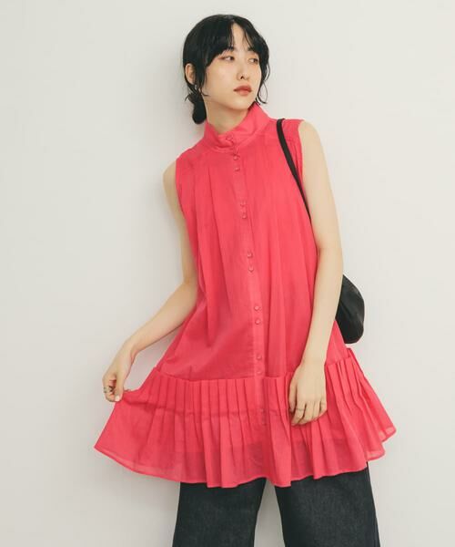 KBF / ケービーエフ ワンピース | スリーブレスタックプリーツワンピース | 詳細2