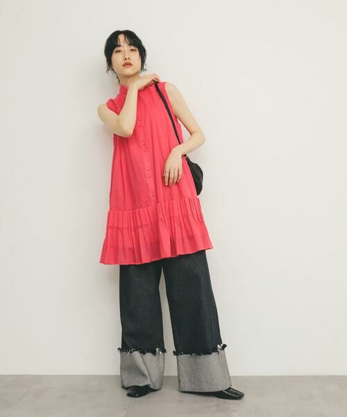 KBF / ケービーエフ ワンピース | スリーブレスタックプリーツワンピース | 詳細6