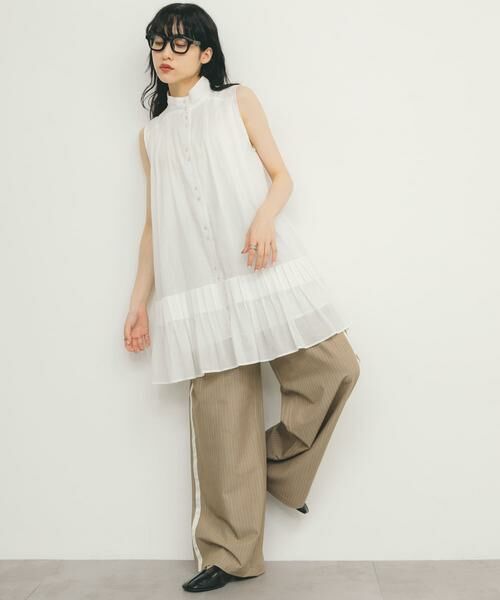 KBF / ケービーエフ ワンピース | スリーブレスタックプリーツワンピース | 詳細27