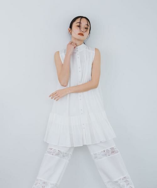 KBF / ケービーエフ ワンピース | スリーブレスタックプリーツワンピース | 詳細20