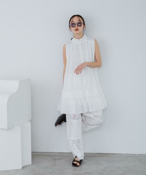 KBF / ケービーエフ ワンピース | スリーブレスタックプリーツワンピース | 詳細21