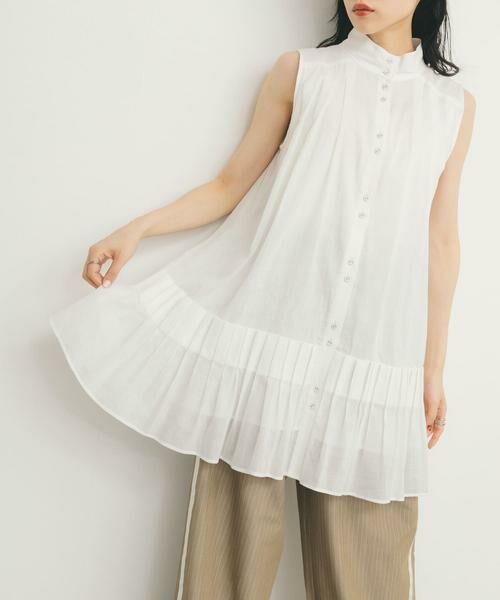 KBF / ケービーエフ ワンピース | スリーブレスタックプリーツワンピース | 詳細23