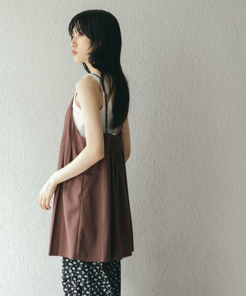 KBF / ケービーエフ ワンピース | タックプリーツミニワンピース | 詳細1
