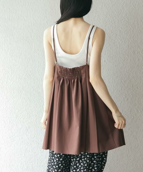 KBF / ケービーエフ ワンピース | タックプリーツミニワンピース | 詳細3