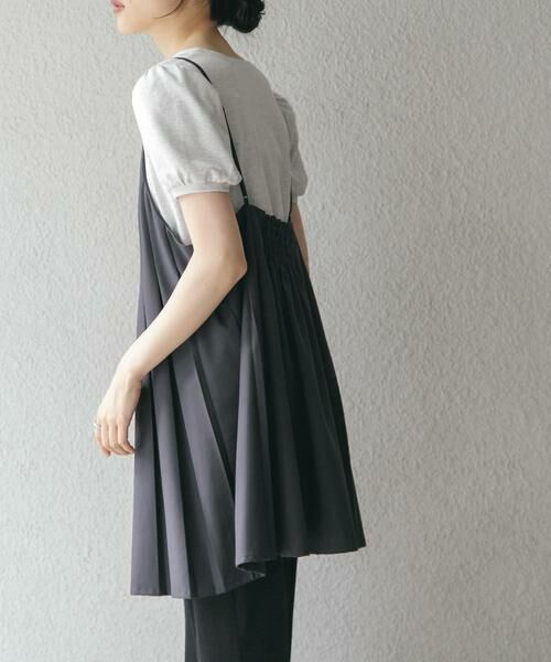 KBF / ケービーエフ ワンピース | タックプリーツミニワンピース | 詳細11