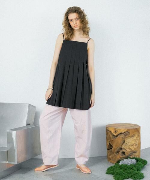 KBF / ケービーエフ ワンピース | タックプリーツミニワンピース | 詳細21