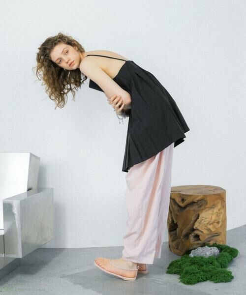 KBF / ケービーエフ ワンピース | タックプリーツミニワンピース | 詳細22