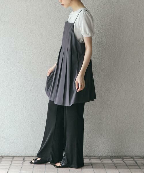 KBF / ケービーエフ ワンピース | タックプリーツミニワンピース | 詳細13